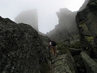 Sul Pizzo del Becco e Cima Giovanni Paolo II dal Passo di Mezzeno il 27 ag. 08 - FOTOGALLERY